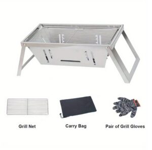 Stainless Steel Charcoal BBQ Grill