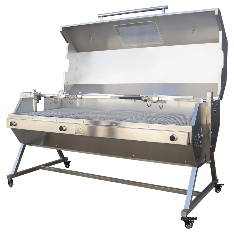 Gas Spit Roaster Natural Gas Large Capacity Grill
