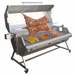 Customizable Stainless Steel Gas Grill – Santa Maria Style
