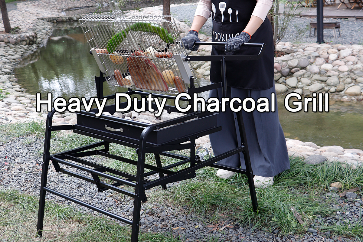 heavy duty charcoal grill