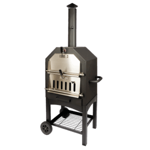 Wood Fired Pizza Oven BBQ Grill Combo