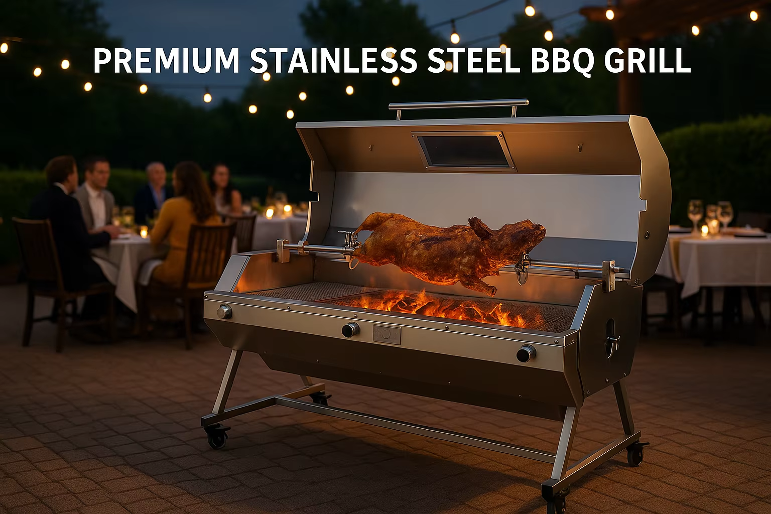 stainless steel BBQ Grill