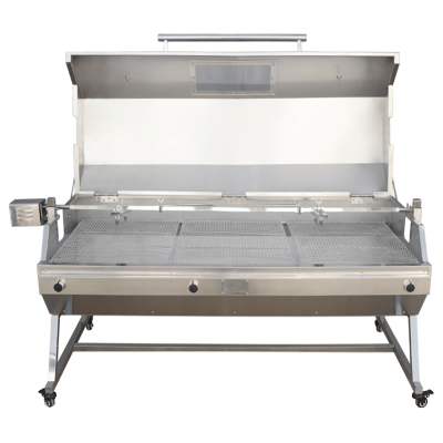 Large Capacity Grill With Grilling Accessories for Garden BBQ